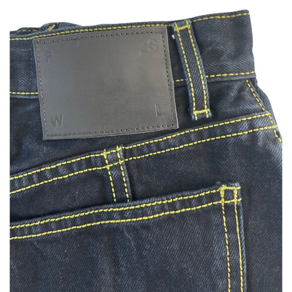 Proenza Schouler White Label Denim Mini Skirt Indigo Size 0 - Picture 11 of 11